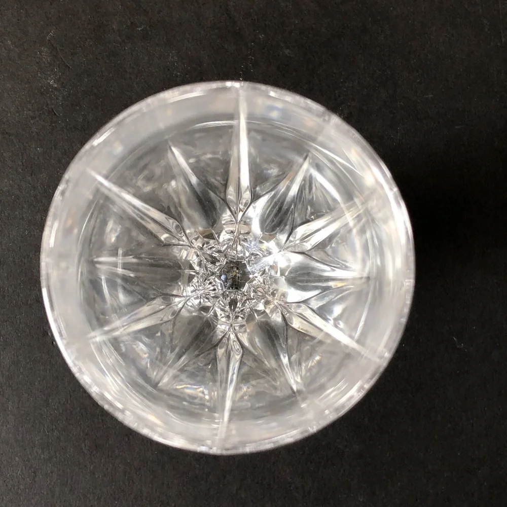 New Mikasa Park Lane Crystal Wine Glasses Goblet 7'' H x 3